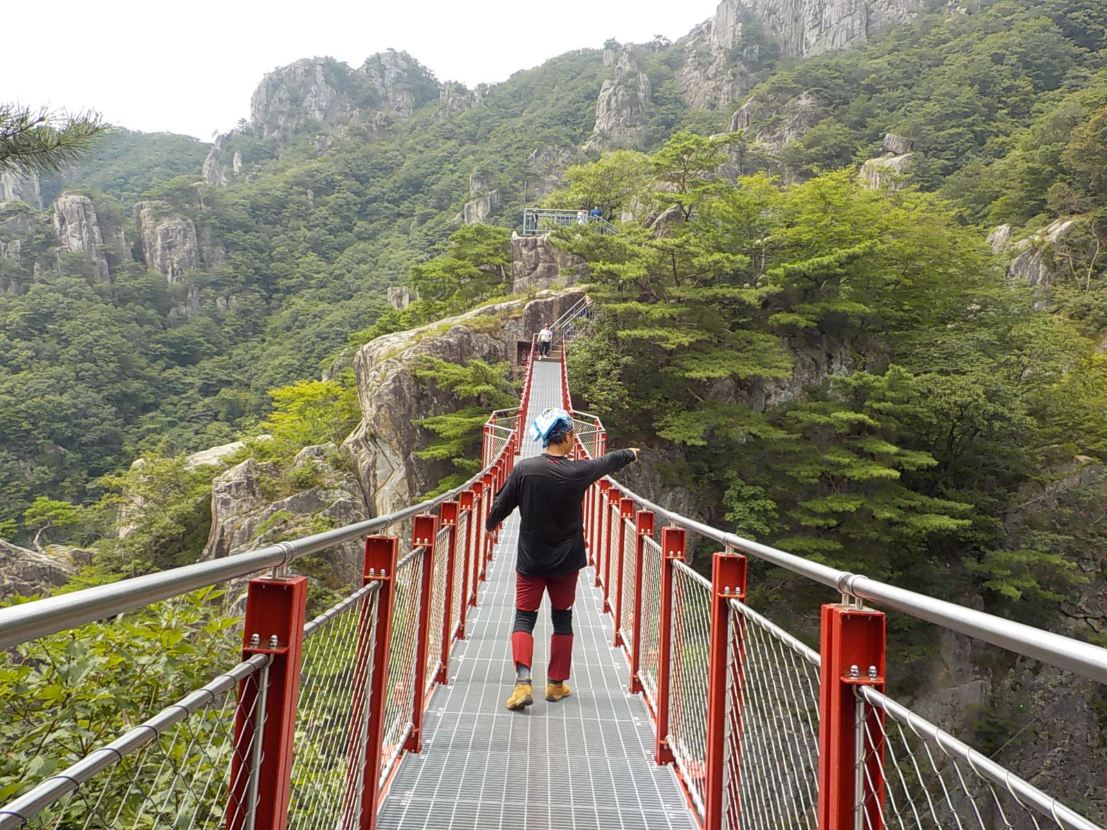 완주 대둔산 등산코스 등산지도