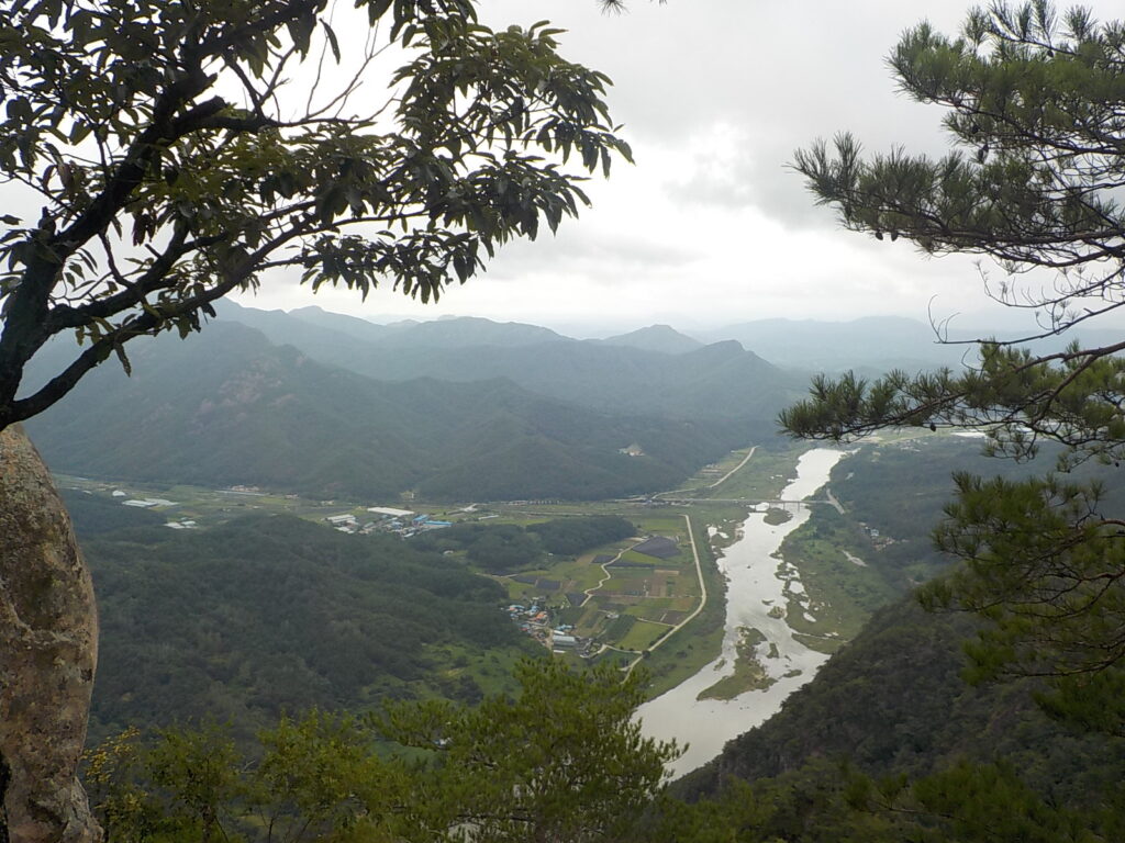 충북 영동 갈기산 등산코스 등산지도16