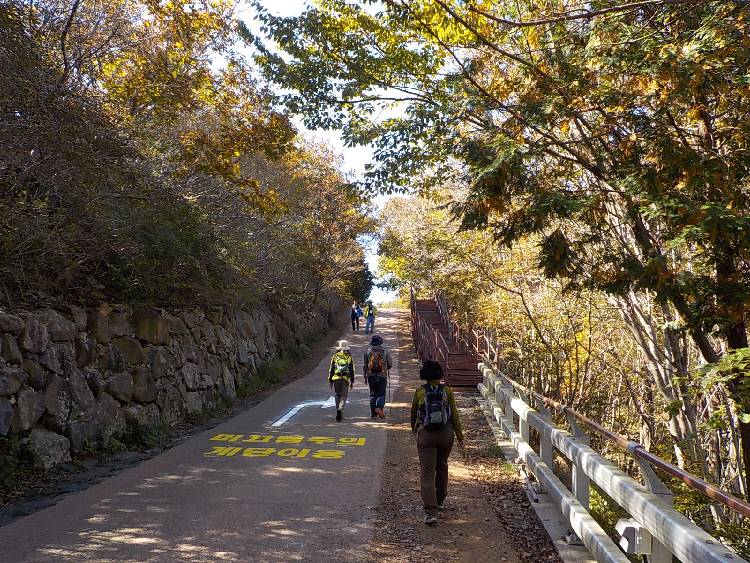 남해 금산 등산코스 최단코스8