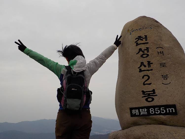 천성산 등산코스 양산 천성산 2봉 최단코스 미타암 원점회귀 등산지도