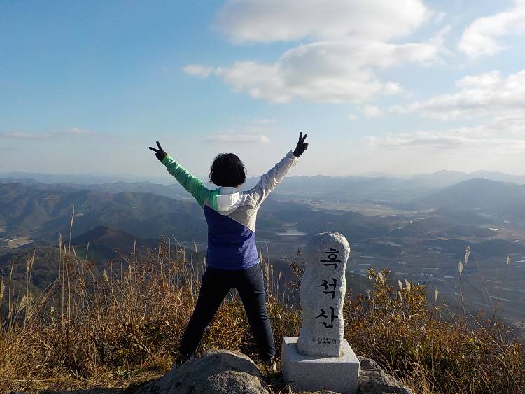 흑석산 등산코스 해남 흑석산 최단코스 자연휴양림 원점회귀 등산지도