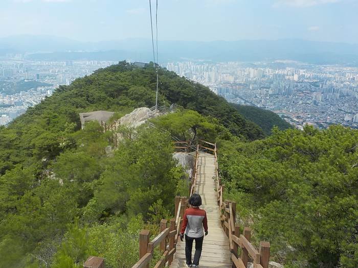 대구 앞산 등산코스 최단코스 등산지도25