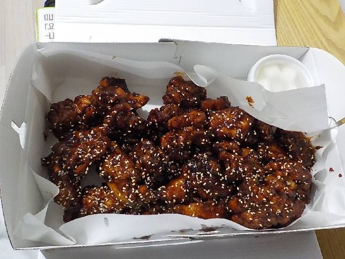 단양 치킨 맛집 단양 원주닭집 흑마늘닭강정3