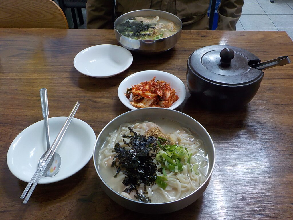 원주 만두국 맛집 도래미시장 예진네 김치만두